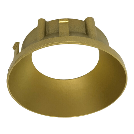 Norlux Kappa Round Front Ring Gold Norlux Kappa Round Front Ring Gold