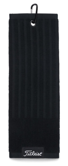 Titleist Players Tri-Fold Håndkle Sort