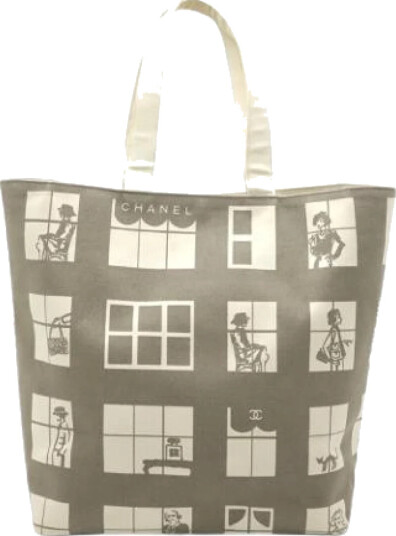 Chanel Vintage Dame Grå Chanel Vintage Dame Grå