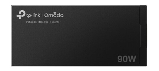 Tp-Link Omada Poe380s, 10 Gigabit Ethernet, 10,100,2500,10000 Mbit/S, 1000/10000, Ieee 802.3Ab, Ieee 802.3Af, Ieee 802.3At, Ieee 802.3Bt, Ieee 802.3I, Ieee 802.3U, Sort, Poe, Kraft Indikator