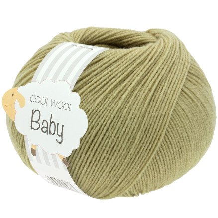 Lana Grossa Cool Wool babygarn 335 Pastellgrønn Lana Grossa Cool Wool babygarn 335 Pastellgrønn