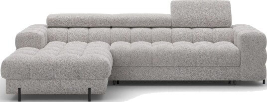 Hjørnesofa Eltap Felro 285x181x93 cm Pellerito 20 Grå Venstre