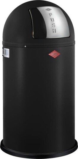 Wesco Pushboy Avfallsbøtte - 50L - Sort