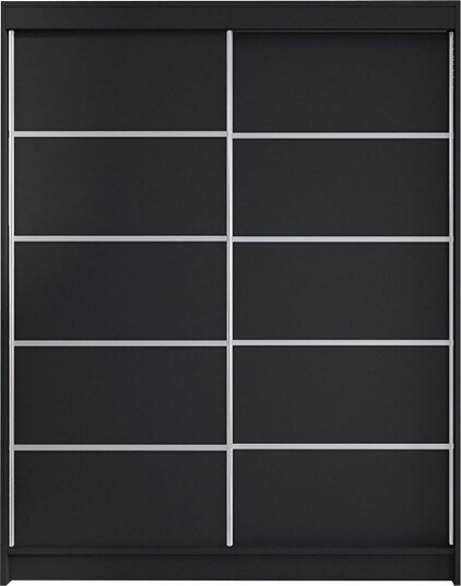 Garderobe Camino LED belysning Svart
