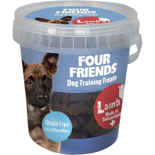 Four Friends Hundegodbiter med Lam 400 g - Naturlig Treningssnacks