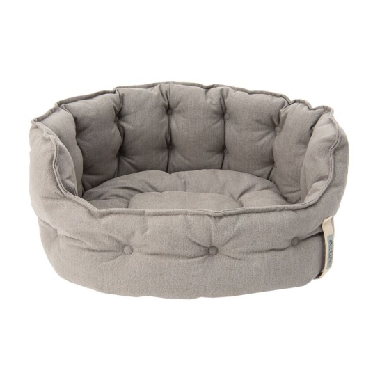 Zooplus Exclusive Hundeseng Cozy Ecolife Grå L 64 X B 60 X H 30 cm Zooplus Exclusive Hundeseng Cozy Ecolife Grå L 64 X B 60 X H 30 cm