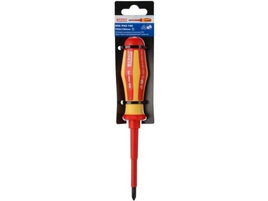 Erko Insulated Cross Screwdriver Pz1 80Mm (Wik_Pz1-80)