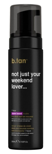 B.Tan Not Just Your Weekend Lover Self Tan Mousse 200 ml Selvbruning B.Tan Not Just Your Weekend Lover Self Tan Mousse 200 ml Selvbruning