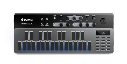 Donner Essential B1 Analog Bass-Synthesizer Og Sekvenser Donner Essential B1 Analog Bass-Synthesizer Og Sekvenser