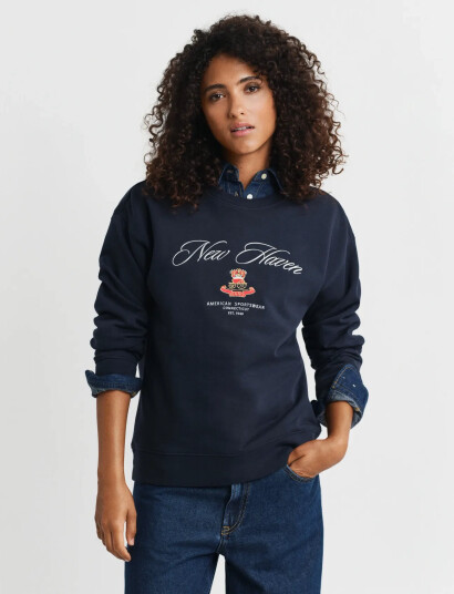 GANT Crest C-Neck Sweat - XL