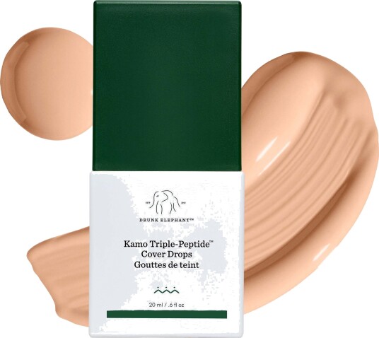 Drunk Elephant Kamo Triple-Peptide™ Cover Drops Shade 7C 20ml Drunk Elephant Kamo Triple-Peptide™ Cover Drops Shade 7C 20ml