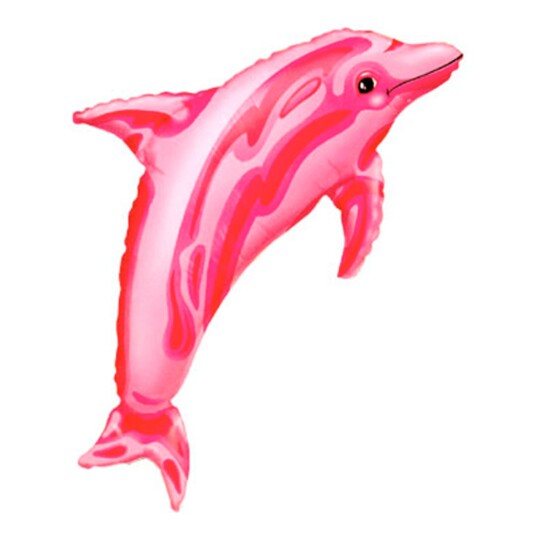 Ballongkungen AB Folieballong Delfin Rosa
