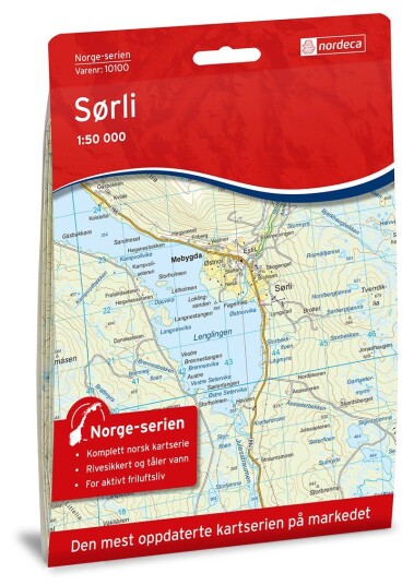 Ugland IT Nordeca Sørli Norge-serien 1:50 000 Turkart Ugland IT Nordeca Sørli Norge-serien 1:50 000 Turkart