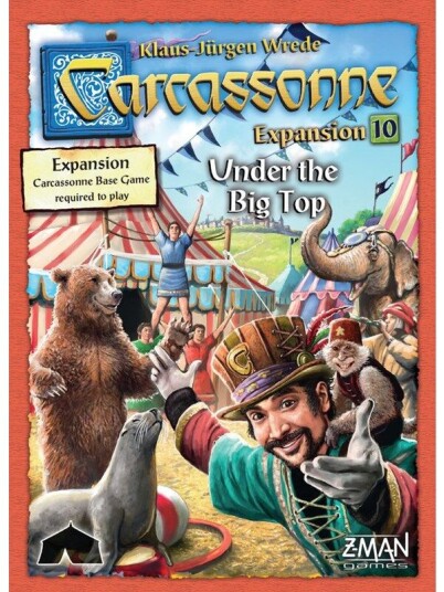 Carcassonne 10 Circus Expansion Nordic Carcassonne 10 Circus Expansion Nordic