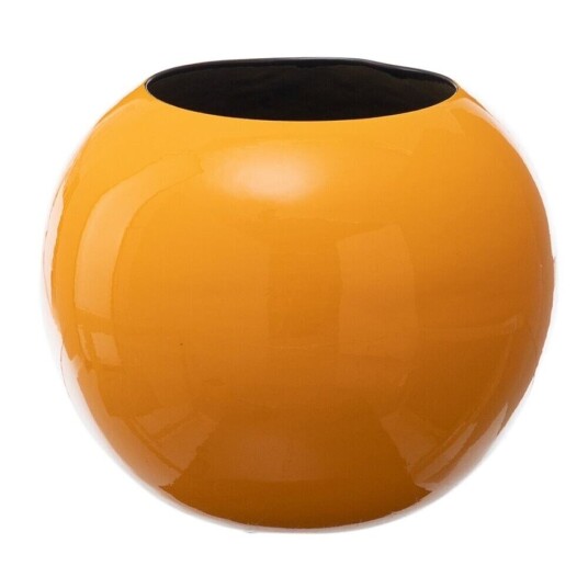 Bigbuy Home Vase 27 X 27 X 23 Cm Keramikk Gul