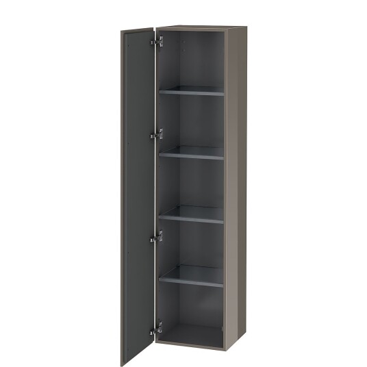 Duravit L-Cube Høyskap m/1 dør 400x1760x363 mm Flanellgrå HG