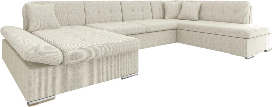 Zumar 4 sits Hörnbäddsoffa Beige/Light beige