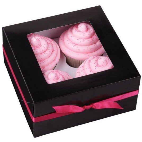 Wilton Eske Til 4 Cupcakes Svart Pk/3