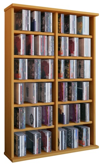 Ronul hylle CD-stativ 12 rom b?k dekor.