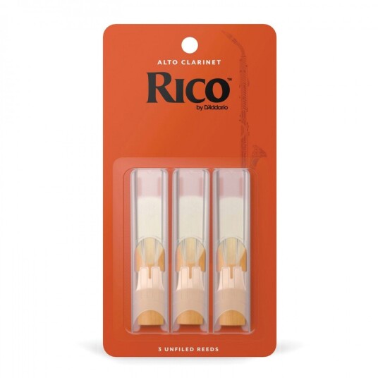 Daddario Rico by DAddario Alto Clarinet Reeds 2.5 (3 Pack)