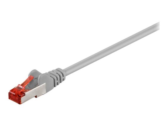 Goobay Koblingskabel Rj-45 Hann Til Rj-45 Hann 25 Cm Sftp Pimf Cat 6 Halogenfri Formstøpt Uten Hindringer Grå Goobay Koblingskabel Rj-45 Hann Til Rj-45 Hann 25 Cm Sftp Pimf Cat 6 Halogenfri Formstøpt Uten Hindringer Grå