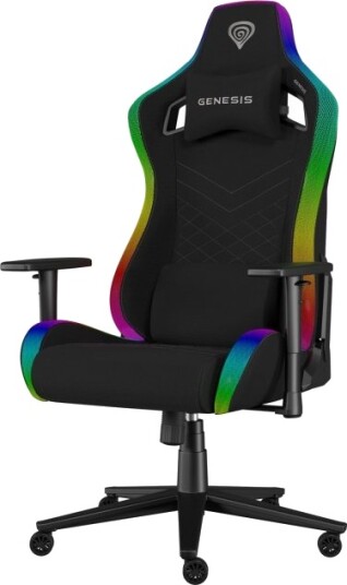 Genesis Trit 660 RGB Gamingstol Svart