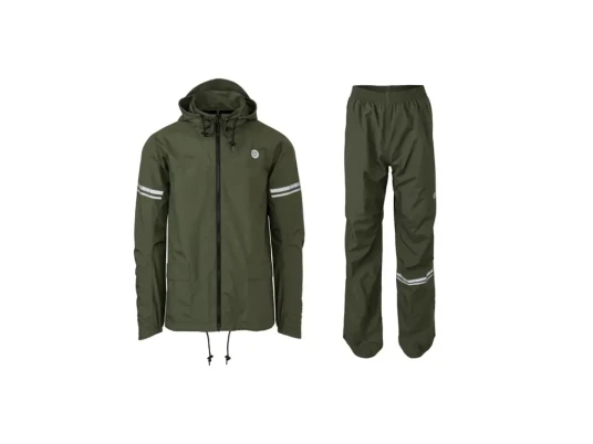 AGU Essential Original regnsett army grønn