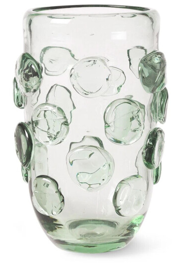 ferm LIVING Lump vase Ø 17 x 25 cm Recycled clear