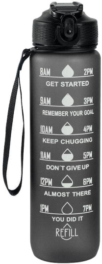 Hollywood Hollywood Motivational Bottle Black 1000ml