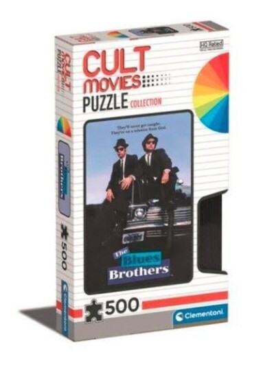 Clementoni 500 pcs High Quality Collection Cult Movies Blues Brothers