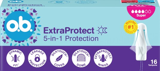 o.b. ExtraProtect Super 16 stk.