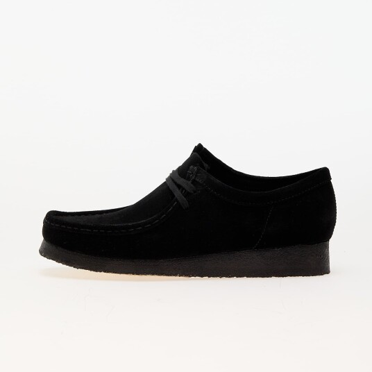 Clarks Sko - Wallabee Svart Male EU 42 Clarks Sko - Wallabee Svart Male EU 42