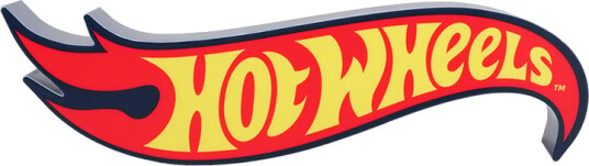 Paladone Hot Wheels formet logolampe