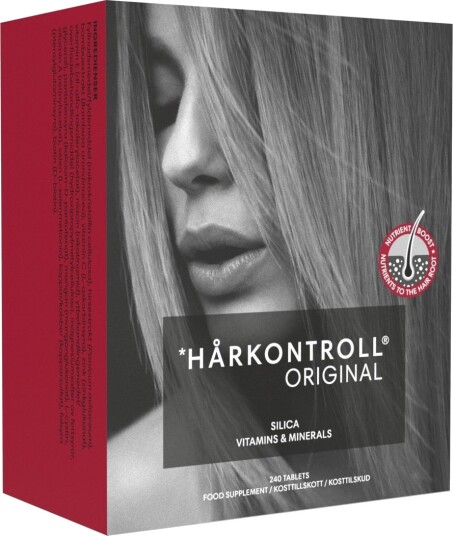 Hårkontroll Original, 240 tabletter Hårkontroll Original, 240 tabletter