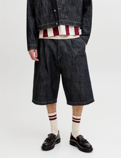 Jack & Jones Jjiron Jjlloyd Shorts Akm 856 Ln   Blue   L