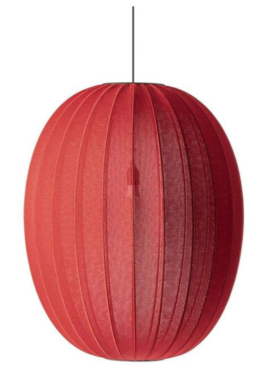 Made By Hand - Knit-Wit 65 High Oval Pendel Maple Red