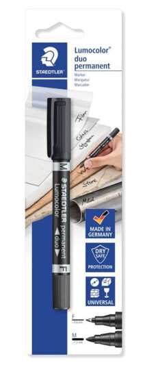 Staedtler Marker duo Lumocolor blister