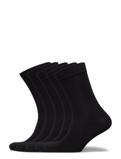 Jack & Jones Jacblack Sock 5 Pack Noos Jnr Black 33 37 Jack & Jones Jacblack Sock 5 Pack Noos Jnr Black 33 37