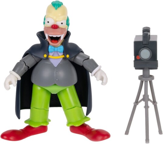 Simpsons  Treehouse of Horror Vampire Krusty the Clown Deluxe 5 inch Figure