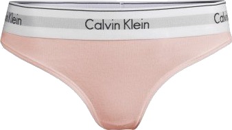 Calvin Klein Truser Modern Cotton Thong Lysrosa X-Large Dame Calvin Klein Truser Modern Cotton Thong Lysrosa X-Large Dame