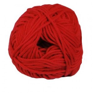 Hjertegarn Valencia Cotton Garn 4501 Rød