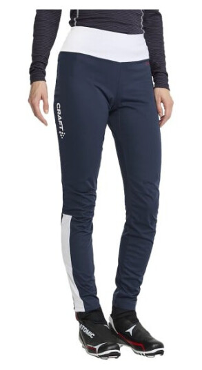 Craft Nor Pro Nordic Race Wind Tights Dame 396900 Blaze-White XL