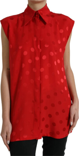 Dolce & Gabbana Dame Bluser & Skjorter Rød S,