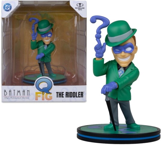 QMx  DC Riddler (Batman: The Animated Series) 5" QFig Posed Figure