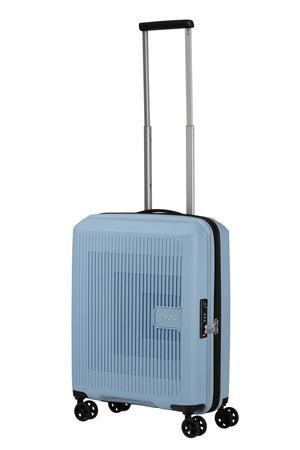 American Tourister AEROSTEP ekspanderende kabinkoffert 55 cm Soho Grey
