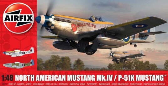 Airfix 1/48 North American Mustang Mk.IV/P-51K Mustang