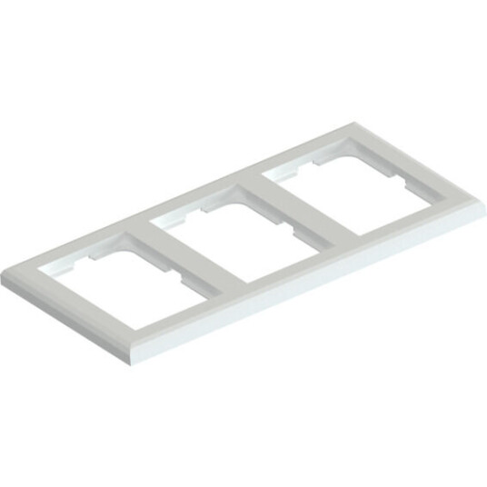 Namron Edge ramme 3x1,5 polarhvit - 1402780 Namron Edge ramme 3x1,5 polarhvit - 1402780