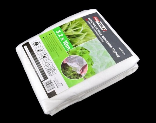 AWTOOLS LANDBRUKFIBER 17g 1,6x5m HVIT AWTOOLS LANDBRUKFIBER 17g 1,6x5m HVIT