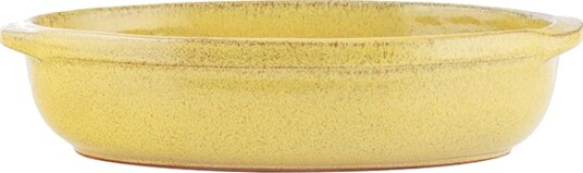 Porsgrunds Porselænsfabrik Terra Oval Form 24cm Ocre Porsgrunds Porselænsfabrik Terra Oval Form 24cm Ocre