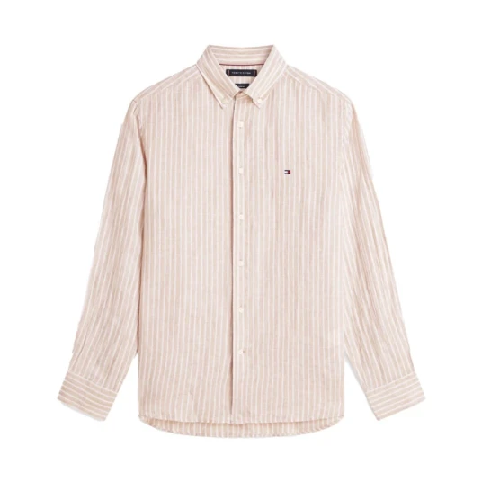 Tommy Hilfiger Herre Skjorter Beige 2XL, Tommy Hilfiger Herre Skjorter Beige 2XL,